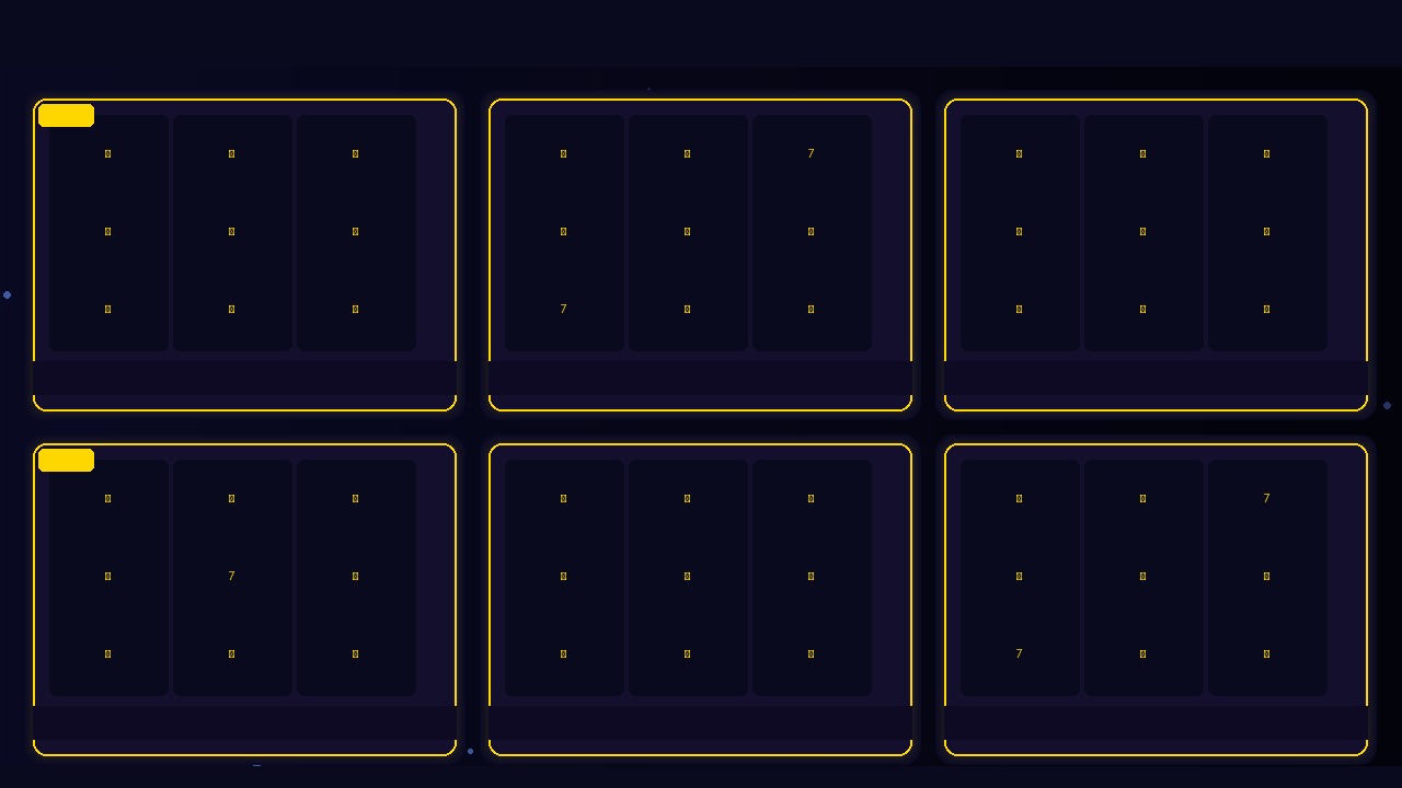 شبكة عرض العاب السلوتس المميزة مع رموز البوكر وال jackpot